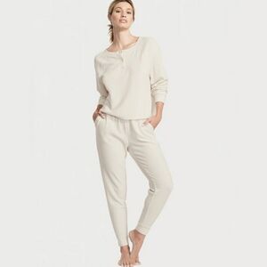 Victoria Secret Waffle Pajama Set